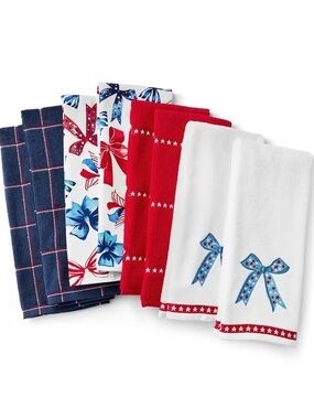 8-Piece Americana Kitchen Towel Set